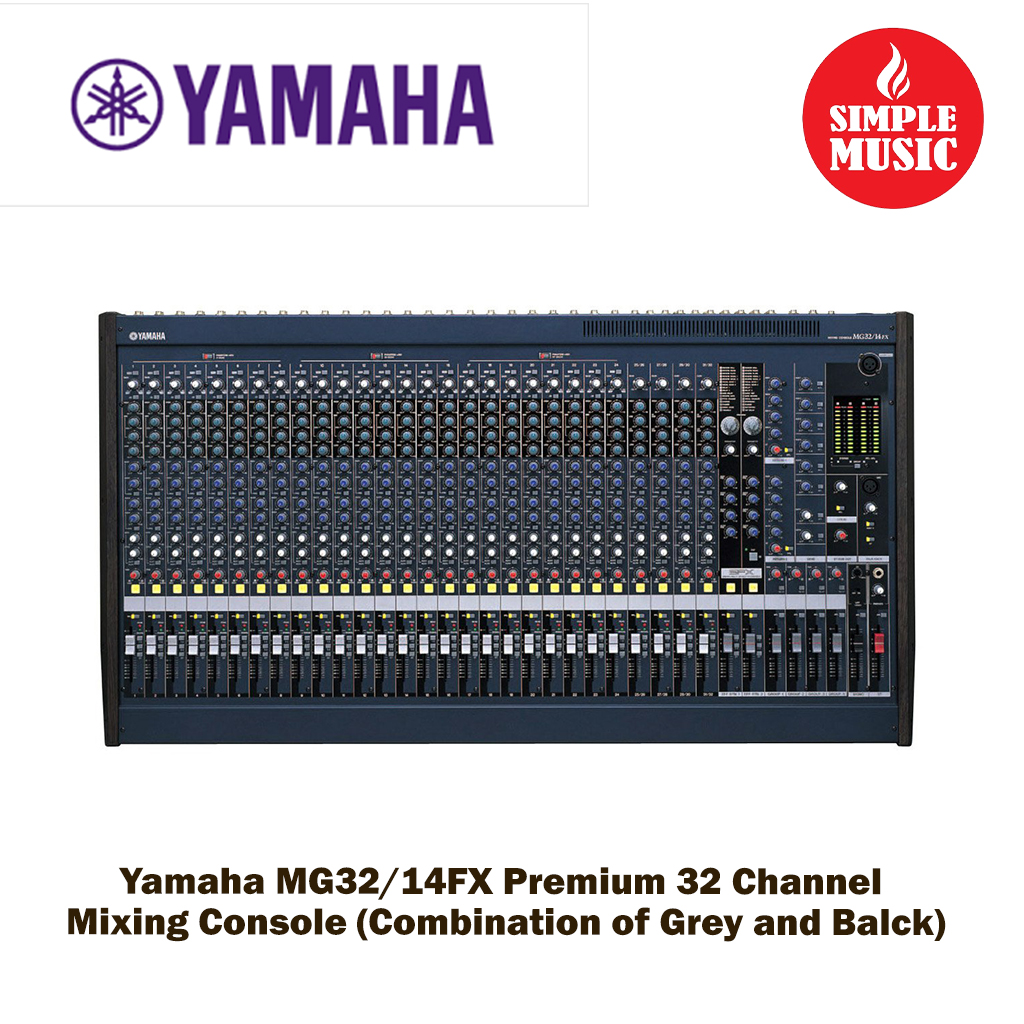 Yamaha MG32/14FX Premium 32 Channel Mixing Console by simplemusic
